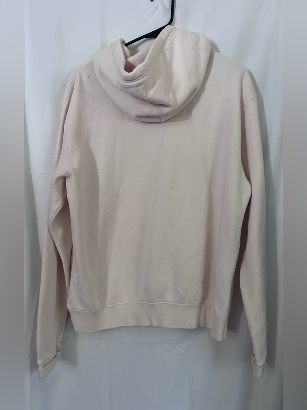 adidas Pale Pink Hoodie with Peace Sign - Picture 4 of 5